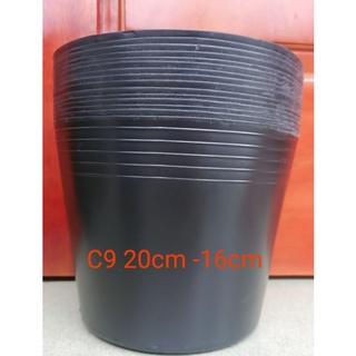 chậu nhựa trồng cây C9 20cm