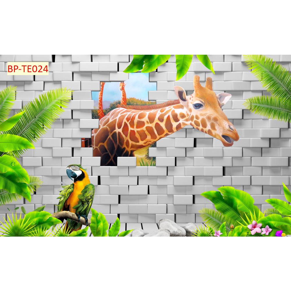 Tranh 3D Dán Tường Phòng Trẻ Em Nhiều Chủ Đề SIÊU VUI NHỘN MINION