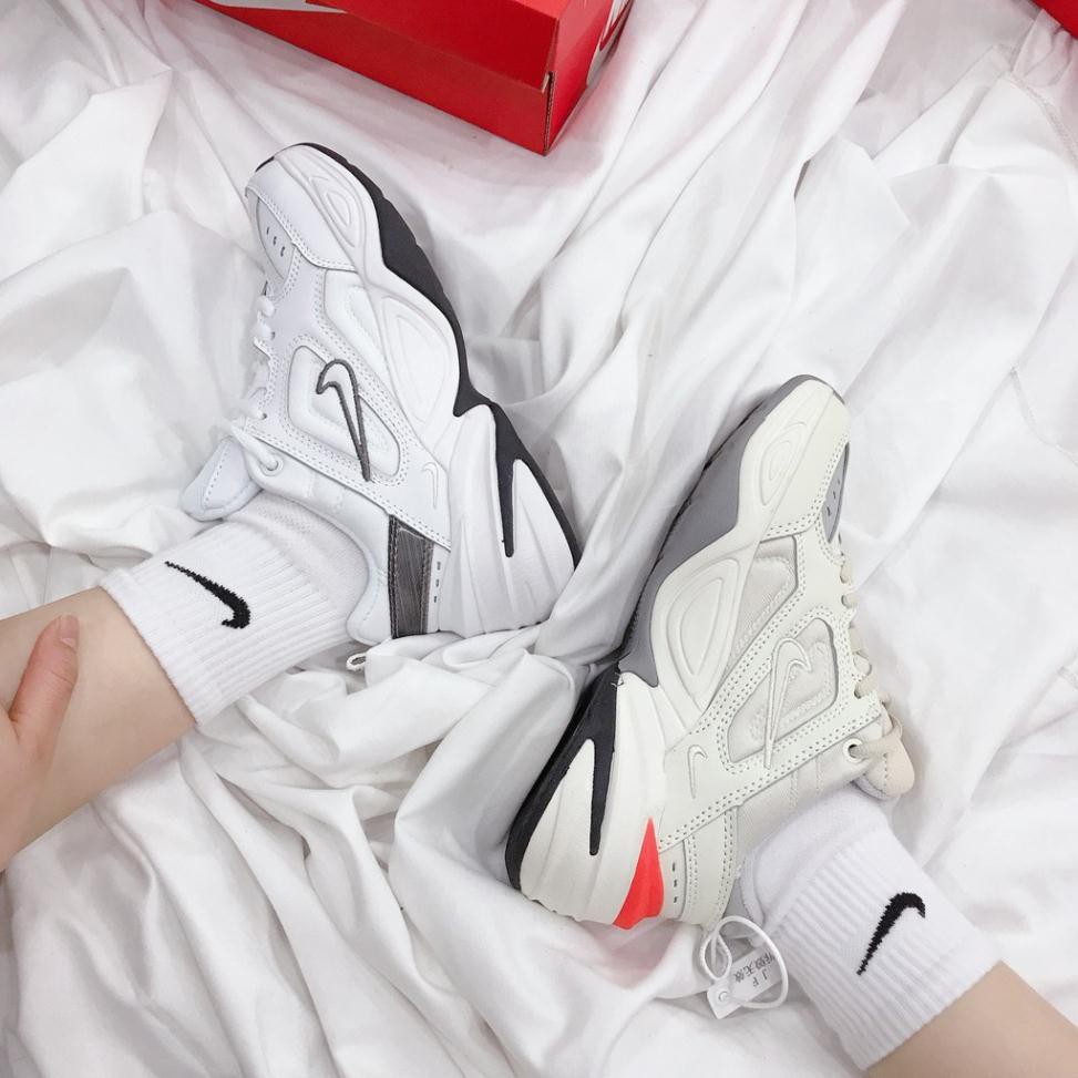 Giày M2K ba màu cơ bản [hàng 11] Giầy thể thao đế độn, sneaker nam nữ đủ size