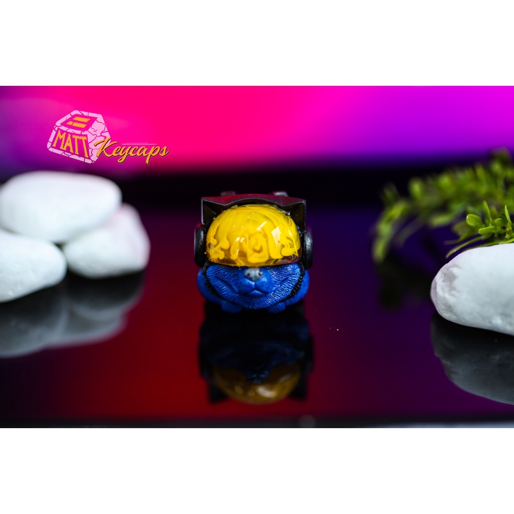 Sirius Keycaps - Vàng Xanh - Artisan Keycaps - Nút bàn phím cơ - Trang trí bàn phím cơ Sirius