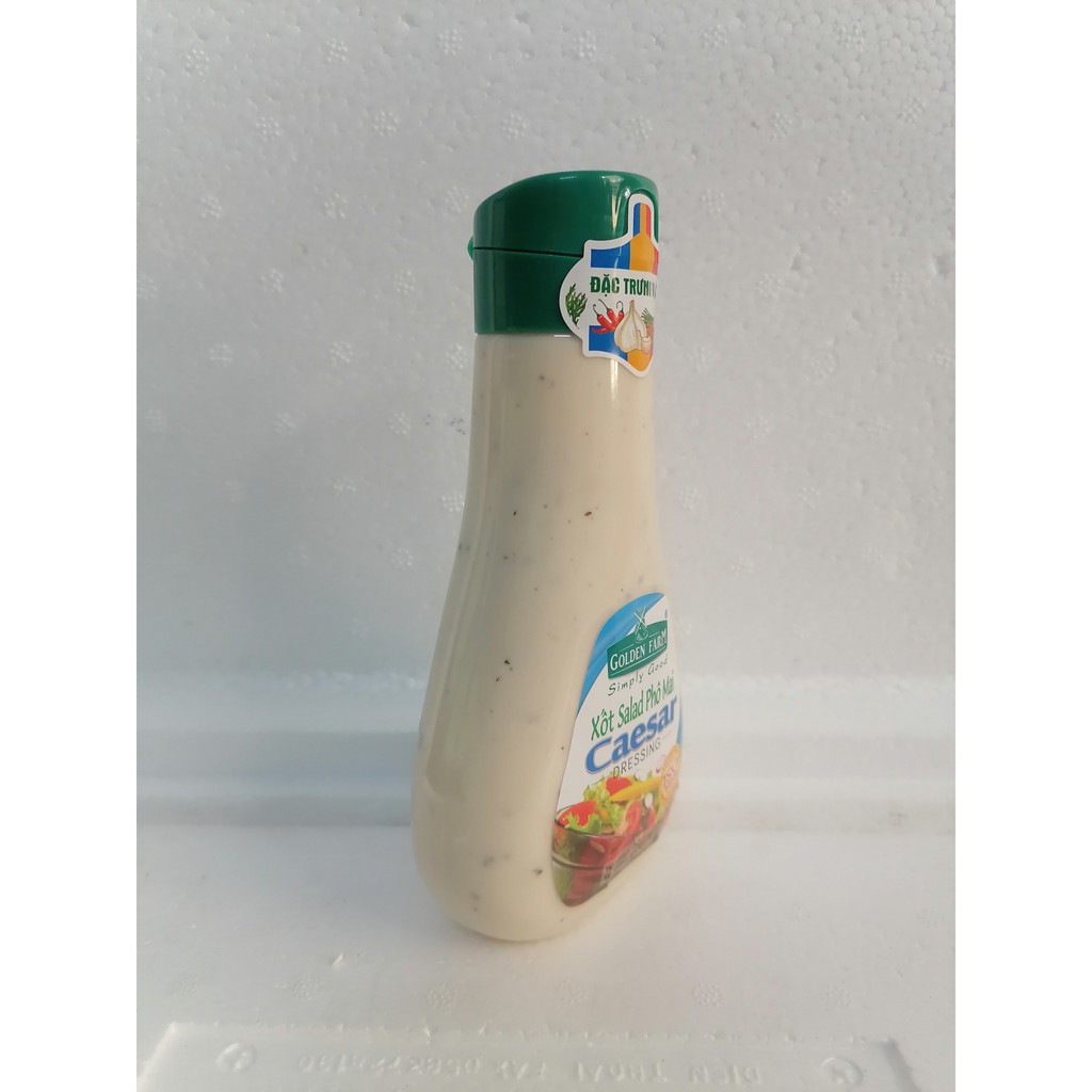 Xốt xà lách phô mai GOLDEN FARM Caesar Dressing 250ml