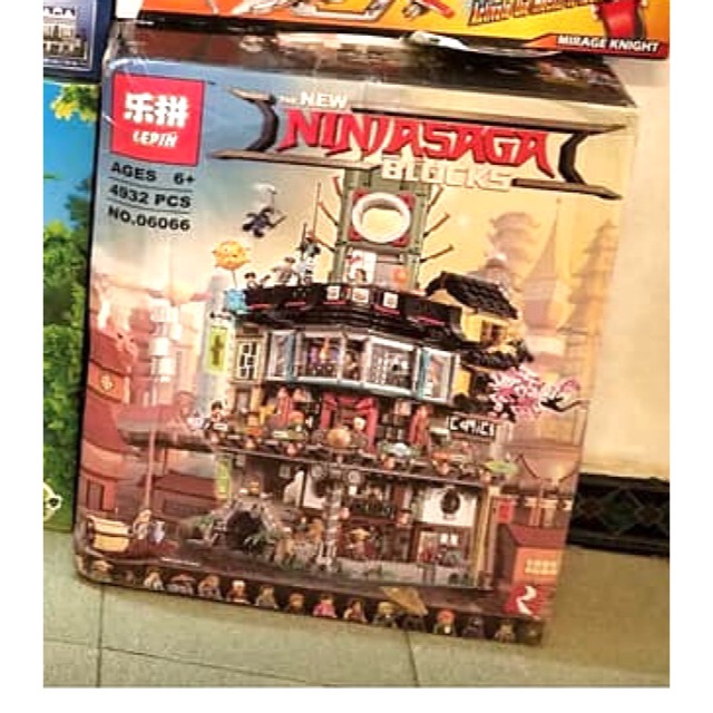 Lego Ninjago - Lepin 06066 ( Xếp hình Thành Phố Của Ninjago Movie 4953 Mảnh )