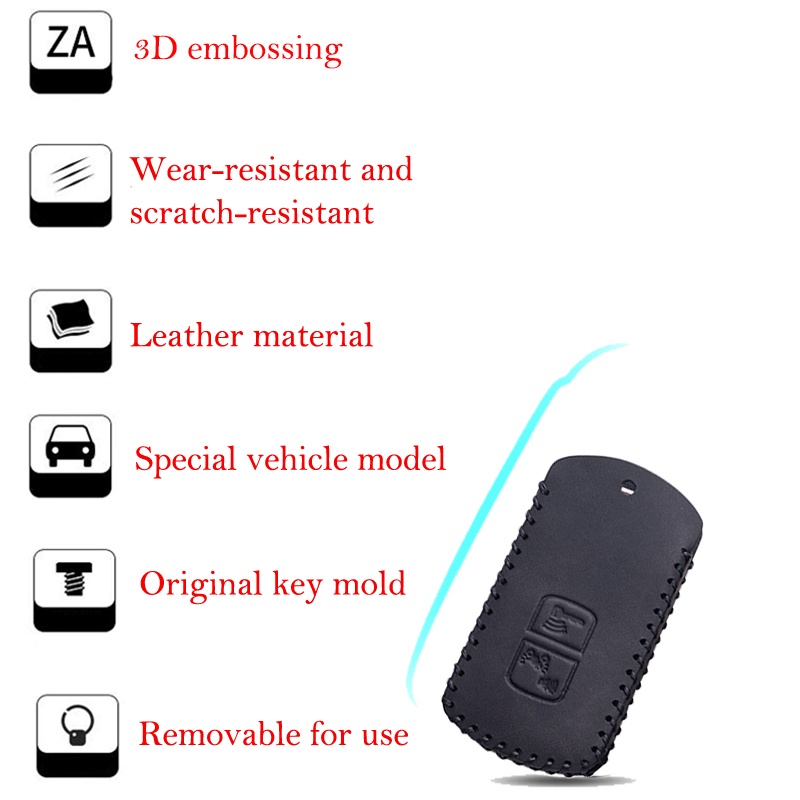Bao Da Chìa Khóa AB 150  Lead, Air Blade, Vision, Vario, Click handmade da thật
