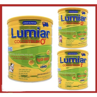Sữa bột lumiar colostrum 0+, 1+, 2+ 800g