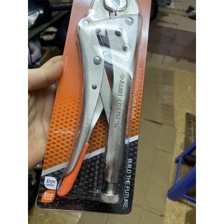 Kìm chết hàm cong Asaki 10 inch