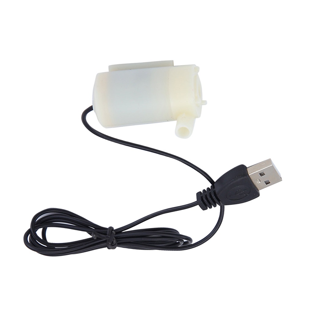 Máy bơm nước mini DC 5V 2-3L/Min sạc USB cho bể cá chất lượng cao