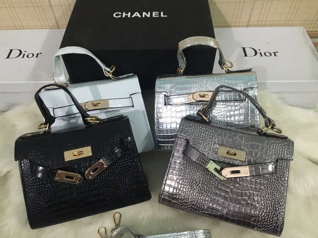 [Mã FAMAYWA2 giảm 10k đơn từ 50k] Túi HM kelly da rắn hàng việt | BigBuy360 - bigbuy360.vn