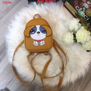 Balo Nữ Mini Cún Con Dễ Thương