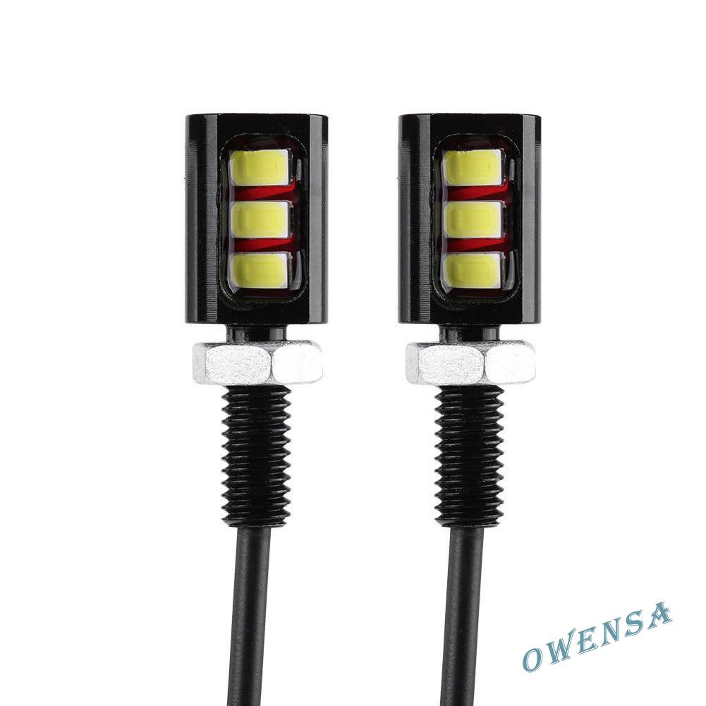 Bộ 2 đèn soi biển số xe 5630SMD 3 LED cho xe máy xe hơi