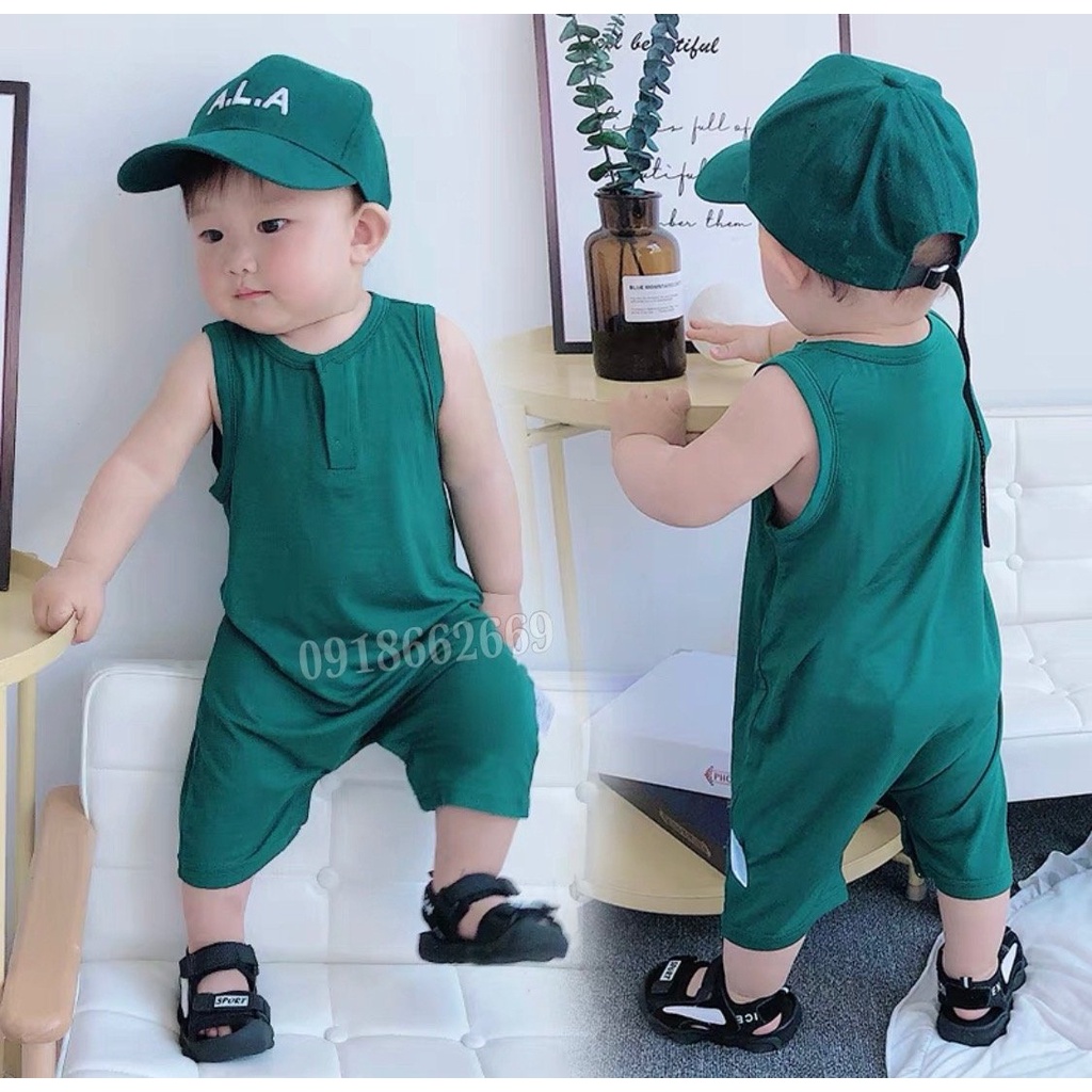 Body ba lỗ bé trai/ bé gái, chất thun lạnh cao cấp loại 1 size 3-13kg