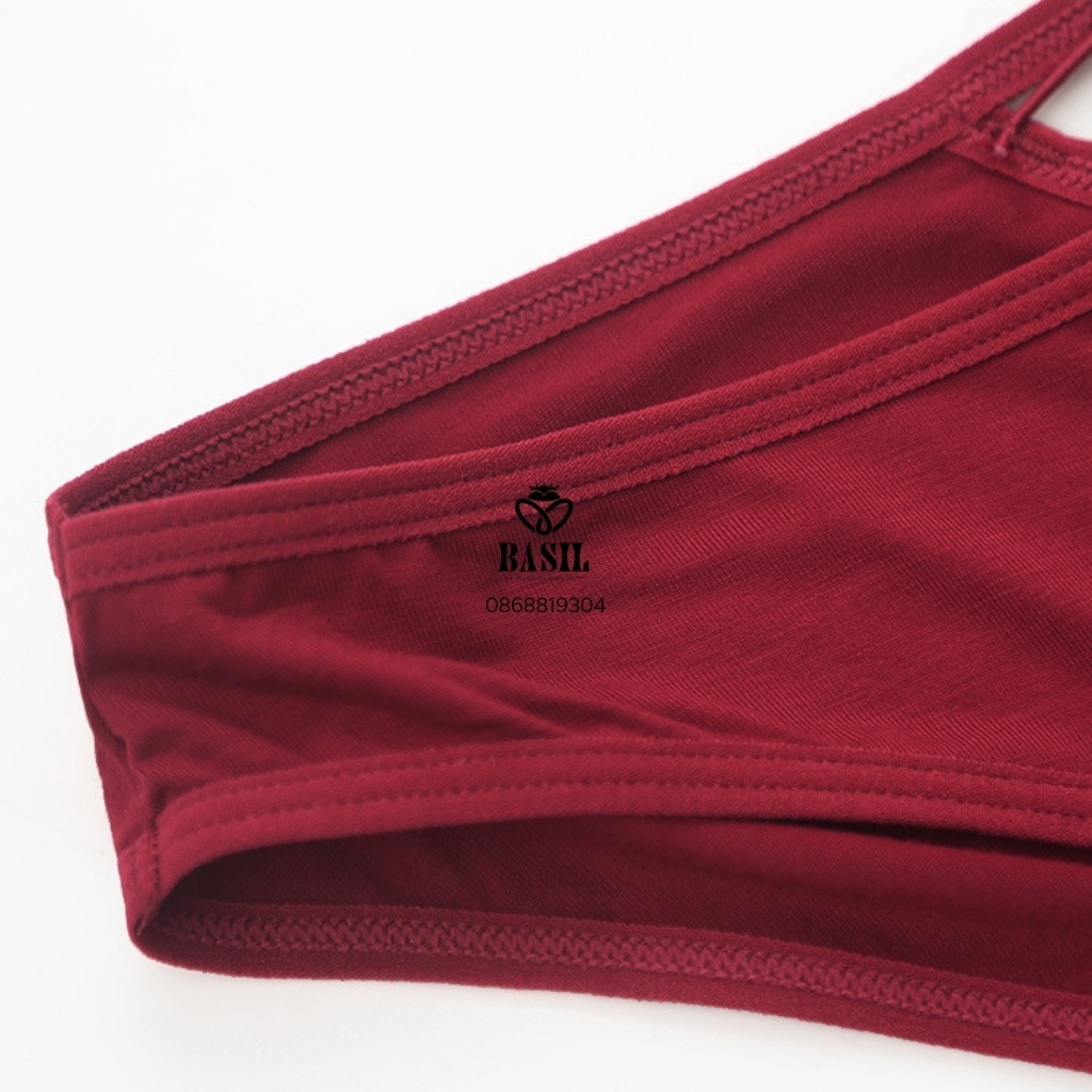 Quần lót S01 Basil cao cấp nữ cotton mềm thoáng mát
