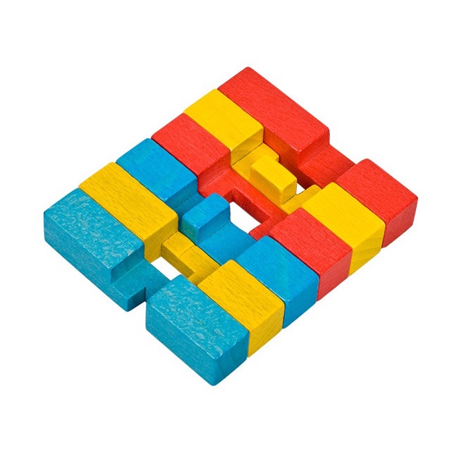 ✔️✔️ Trò chơi tháo lắp gỗ KHÓA LỖ BAN - WOODEN PUZZLE - Trò chơi Trí tuệ, phát triển EQ, IQ ...