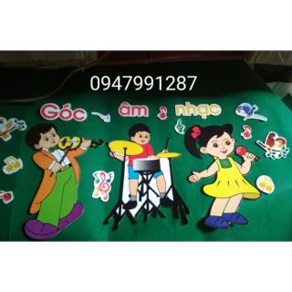 Combo tranh góc xốp trang trí