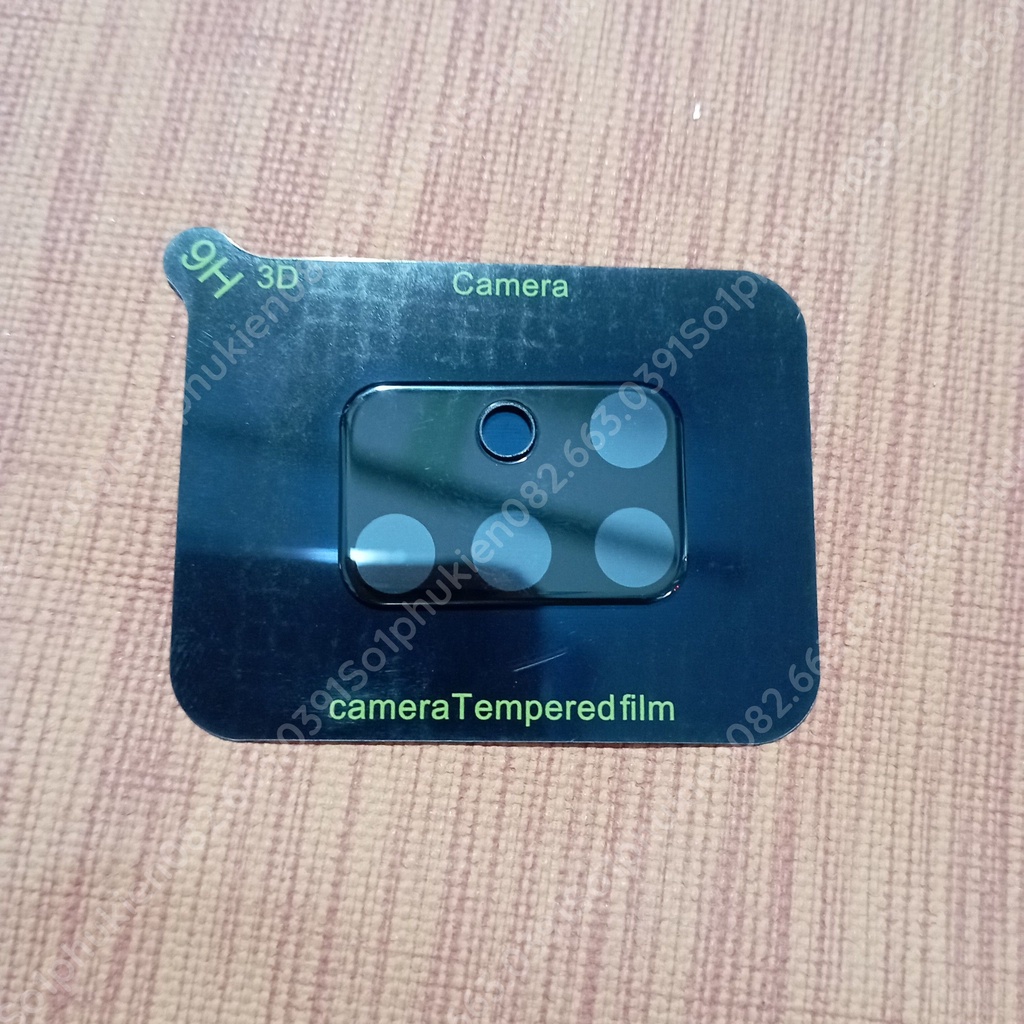 Kính cường lực camera đế đen Samsung A51 giúp bảo vệ cam chụp hình đẹp