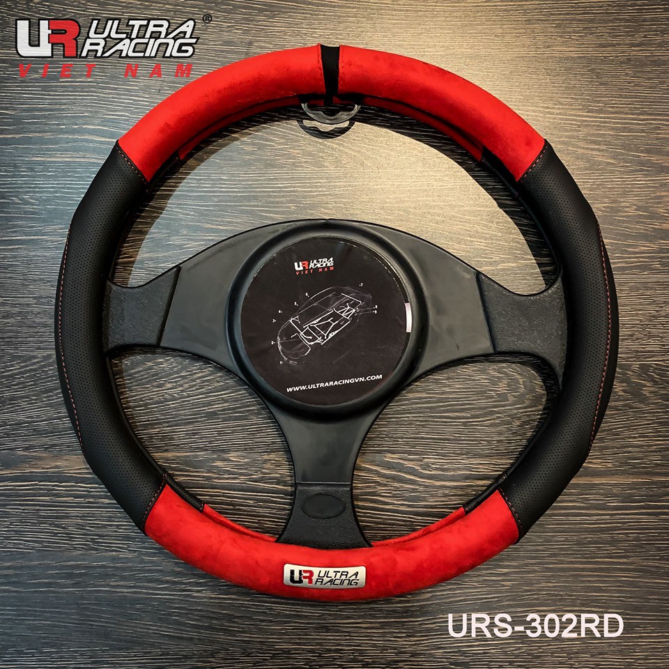 Bọc vô lăng Ultra Racing URS302RD chính hãng