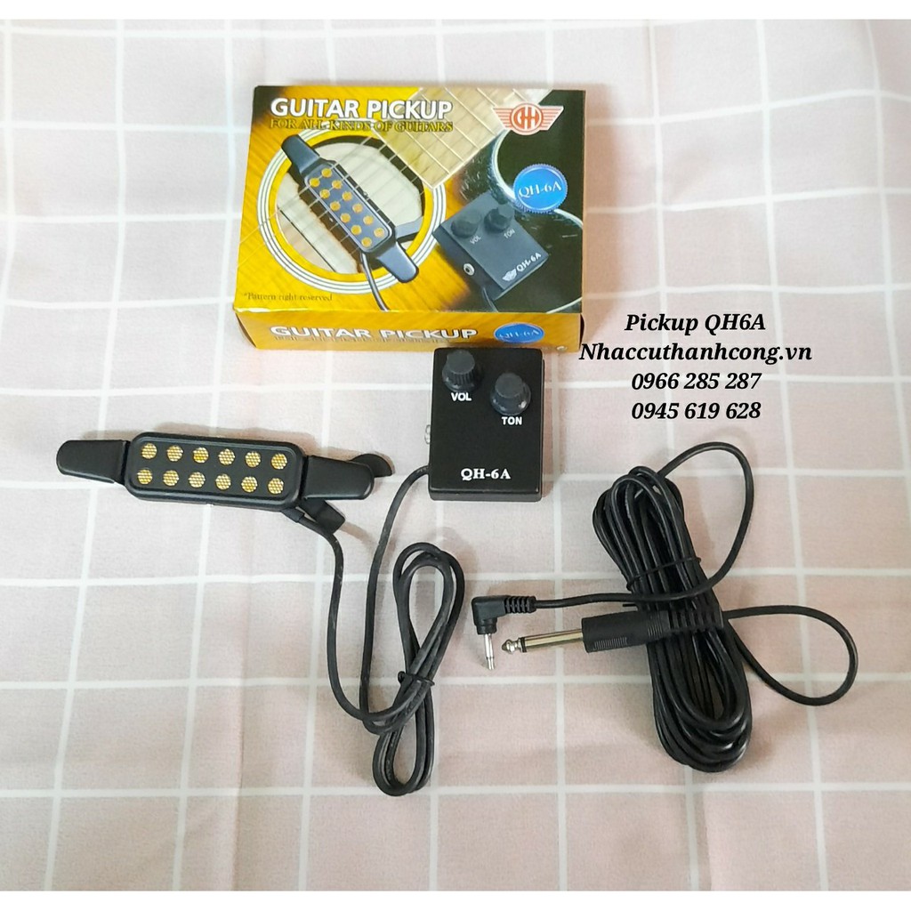 Bộ tăng âm Pickup guitar QH6A