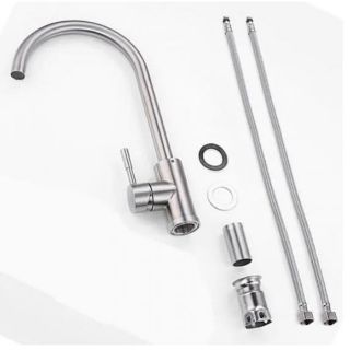 Vòi rửa bát nóng lạnh Sus 304