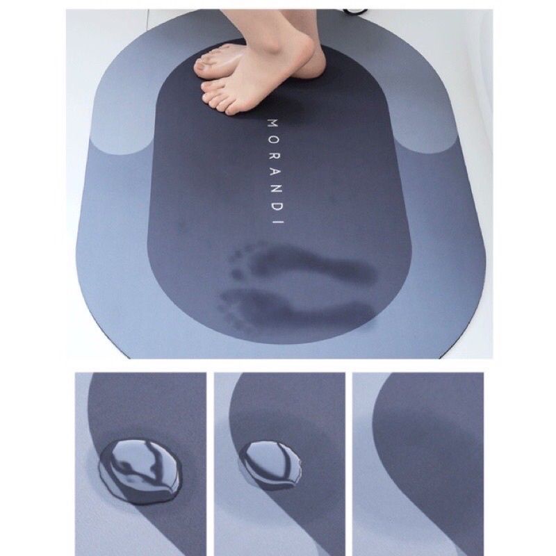 Thảm chùi chân Silicon hàng loại 1  mềm mịn