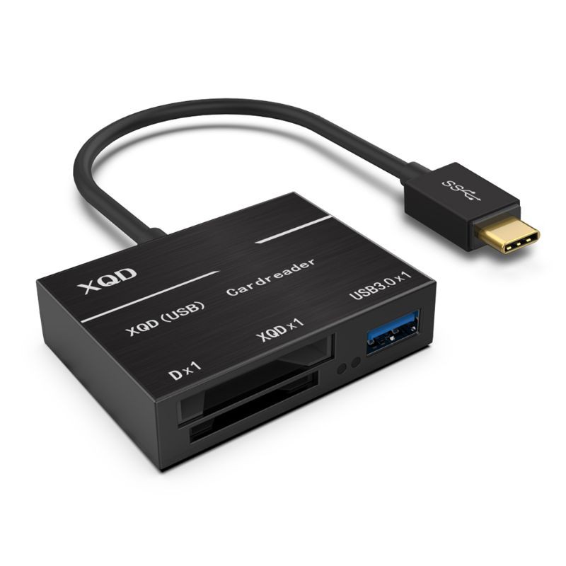 Đầu Đọc Thẻ Nhớ Tốc Độ Cao Cổng Usb 3.0 Type-C Sang Xqd / Sd