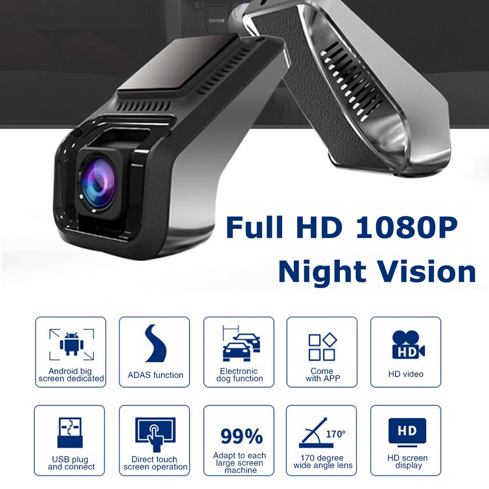 Camera Hành Trình Xe Hơi DVR Full HD 1080P Cảm Ứng G