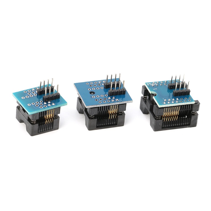 Bộ 3 Đầu Chuyển Đổi + Đầu Cắm Lập Trình Sop16 Sang Dip8 Ic Cho Ezp2010 Ezp2013
