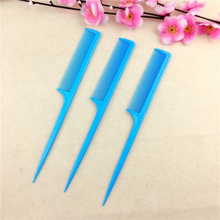 Combo 2 lược chia tóc đuôi nhựa (Đen)