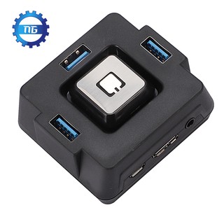 Desktop Computer PC Case Power Supply On/Off Reset Button Switch