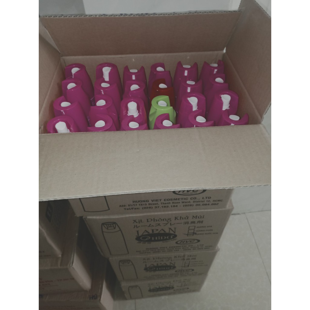 Xịt Phòng Khử Mùi Cao Cấp Oshido cho khách sạn nhà nghí 330ml