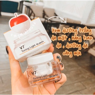 Kem dưỡng trắng dr.jart+ v7 toning light