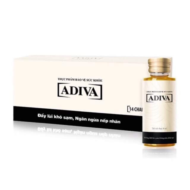 Adiva Collagen (đẩy lùi khô sạm, ngăn ngừa nếp nhăn da)