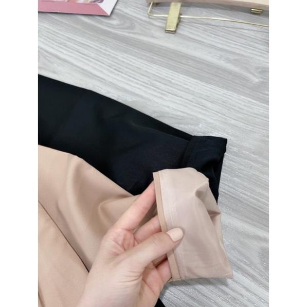 [Hàng Đẹp] Áo Blaze Kaki Nữ Lót Lụa , Áo Khoác Trơn Cúc Cài Dài Tay Túi Trước 2 Màu Pretty | BigBuy360 - bigbuy360.vn