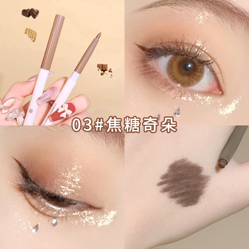 Bút Kẻ Mắt Dạng Gel Chống Thấm Nước Và Mồ Hôi Không Nhòe Nhiều Màu Sắc Dành Cho Người Mới Bắt Đầu