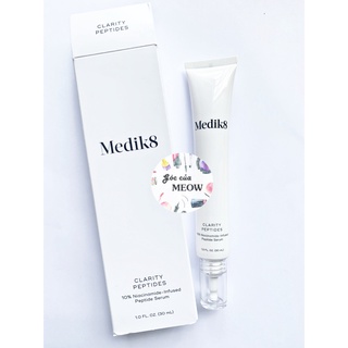 Serum Medik8 Clarity Peptides 10% Niacinamide-Infused làm đều màu da, duy trì độ ẩm, chống lão hoá
