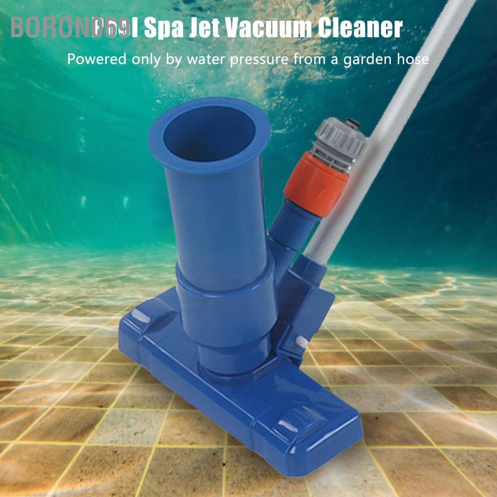 Boron069 Máy hút bụi phản lực hồ bơi di động với bàn chải Công cụ làm sạch Tiêu chuẩn EU
