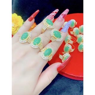 Nhẫn nữ đính xoàn mạ 18k cực đẹp e314314