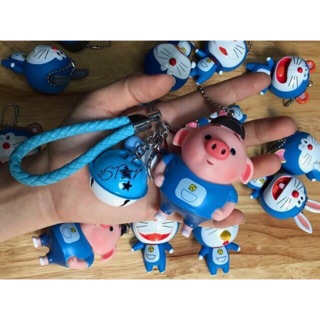 Móc khoá Heo-Doraemon cute