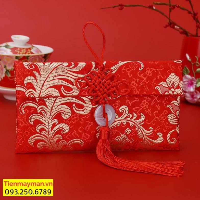 [TRỢ GIÁ TẾT] Bao Lì Xì Vải Gấm Cao Cấp Ngày Tết