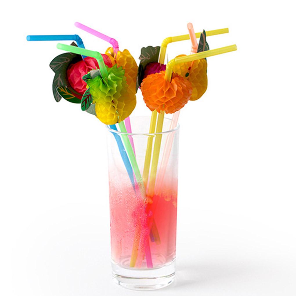 Set 50 Ống Hút Mini Hình Chiếc Ô Xinh Xắn