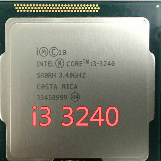 CPU Intel core i3 3240 - i3 3220 - G2030 - G2020 - G840