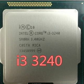 CPU Intel core G4560, E3 1225v3, i3, i5, i7