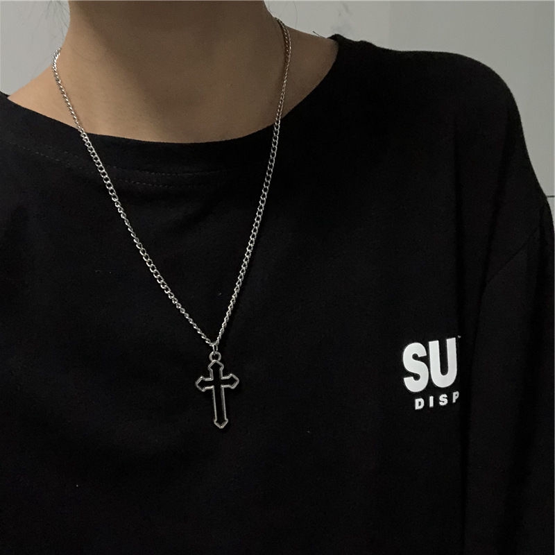 Dây Chuyền Mặt Thánh Giá Phong Cách Hiphop Cá Tính