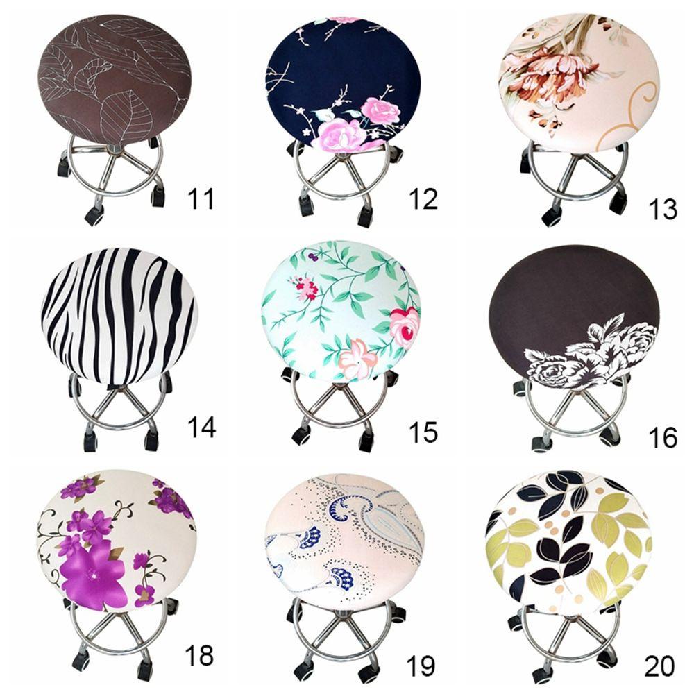 Vỏ Bọc Ghế Ngồi Co Giãn In Họa Tiết Hoa Trang Trí Nhà Cửa / Văn Phòng