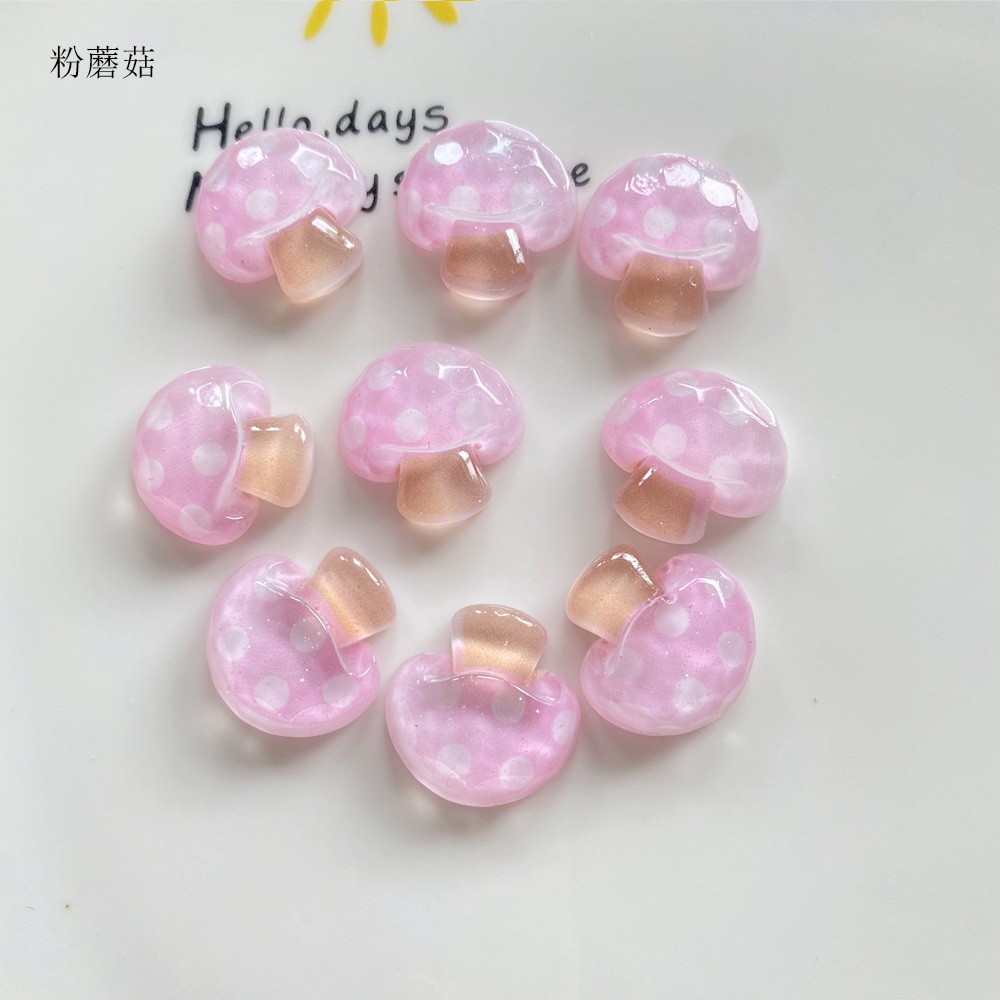 Set 10 Miếng Dán Hình Trái Cây Trang Trí Điện Thoại/Văn Phòng Phẩm DIY