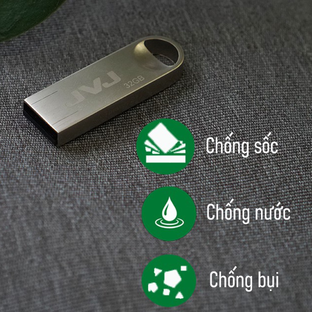 Usb S3 S2 JVJ 2.0 64gb/32gb/16gb/8gb/4gb dùng để lưu trữ, hỗ trợ cài win, vỏ kim loại, chống nước