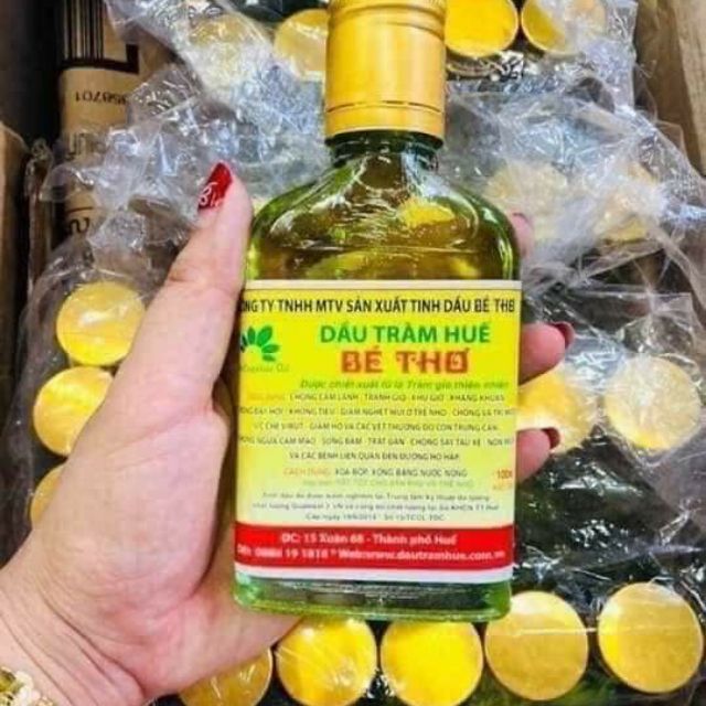 Dầu tràm cho bé