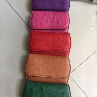 VÍ NGẮN DA ĐÀ ĐIỂU THẬT 100%