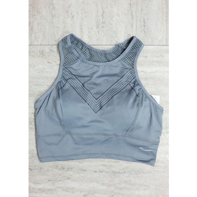 Croptop kèm bra Saucony lưới lưng