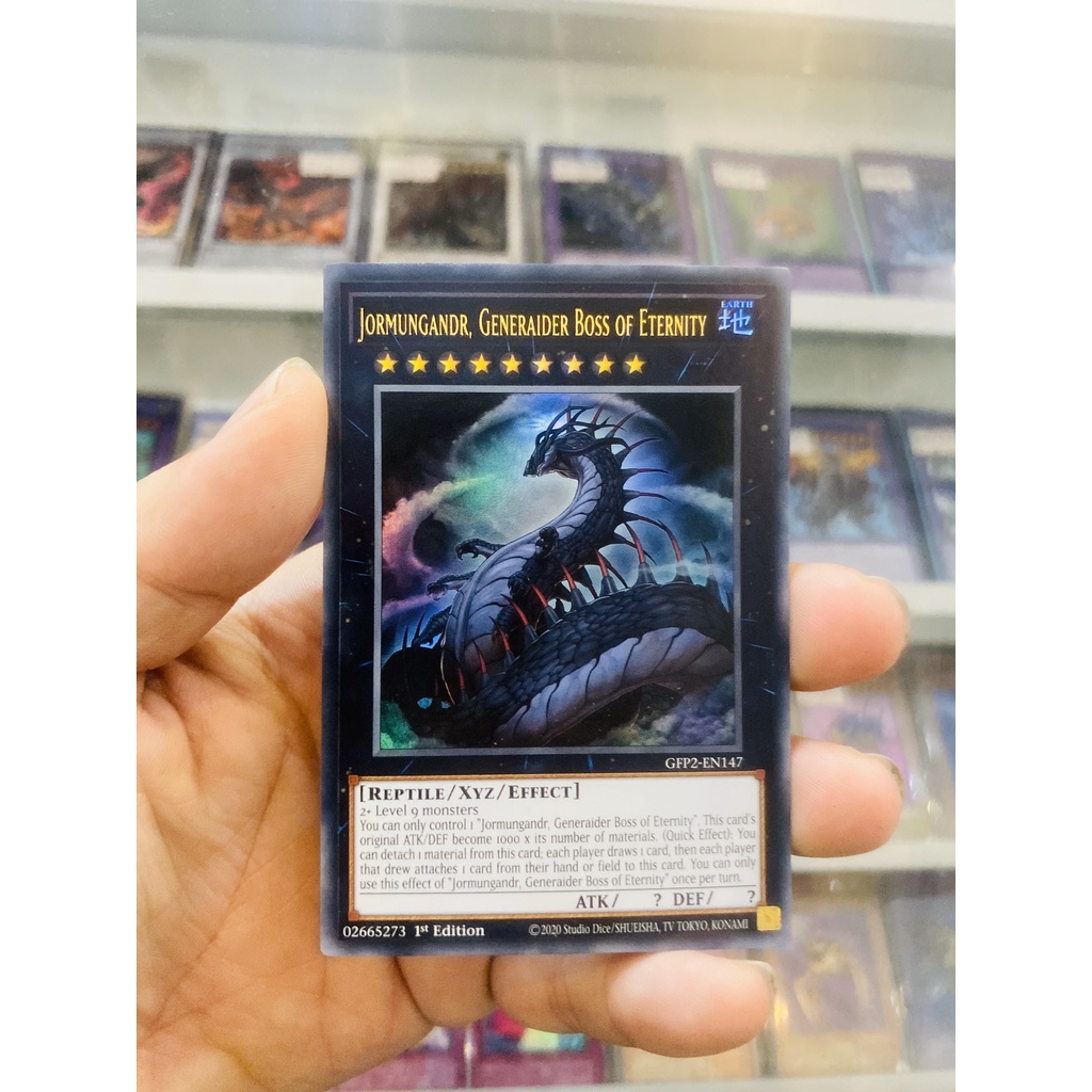 Thẻ Bài YugiOh! Mã GFP2-EN147 - Jormungandr, Generaider Boss of Eternity - Ultra Rare - 1st Edition