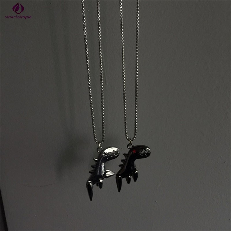 Dây Chuyền Mặt Hình Khủng Long Phong Cách Hip Hop Độc Đáo