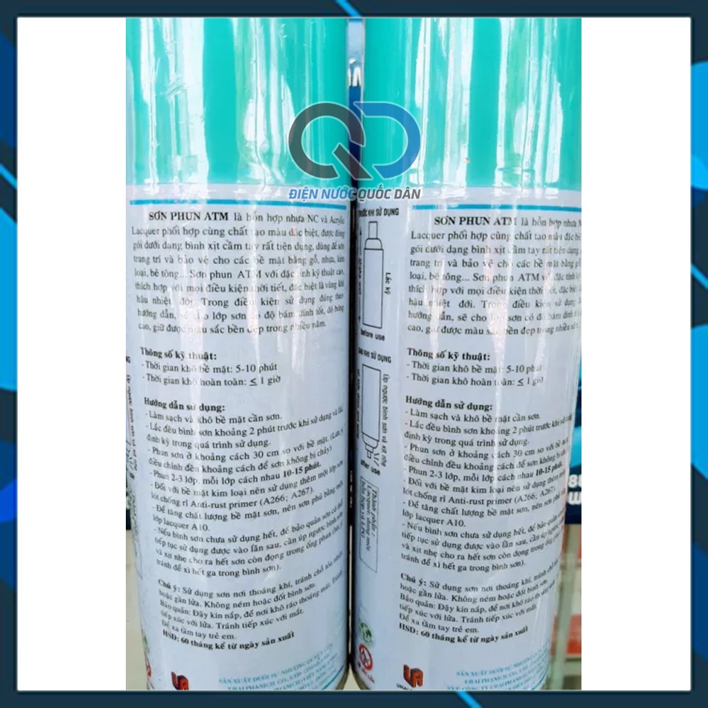 Sơn xỊt xanh dương nhạt ATM A224